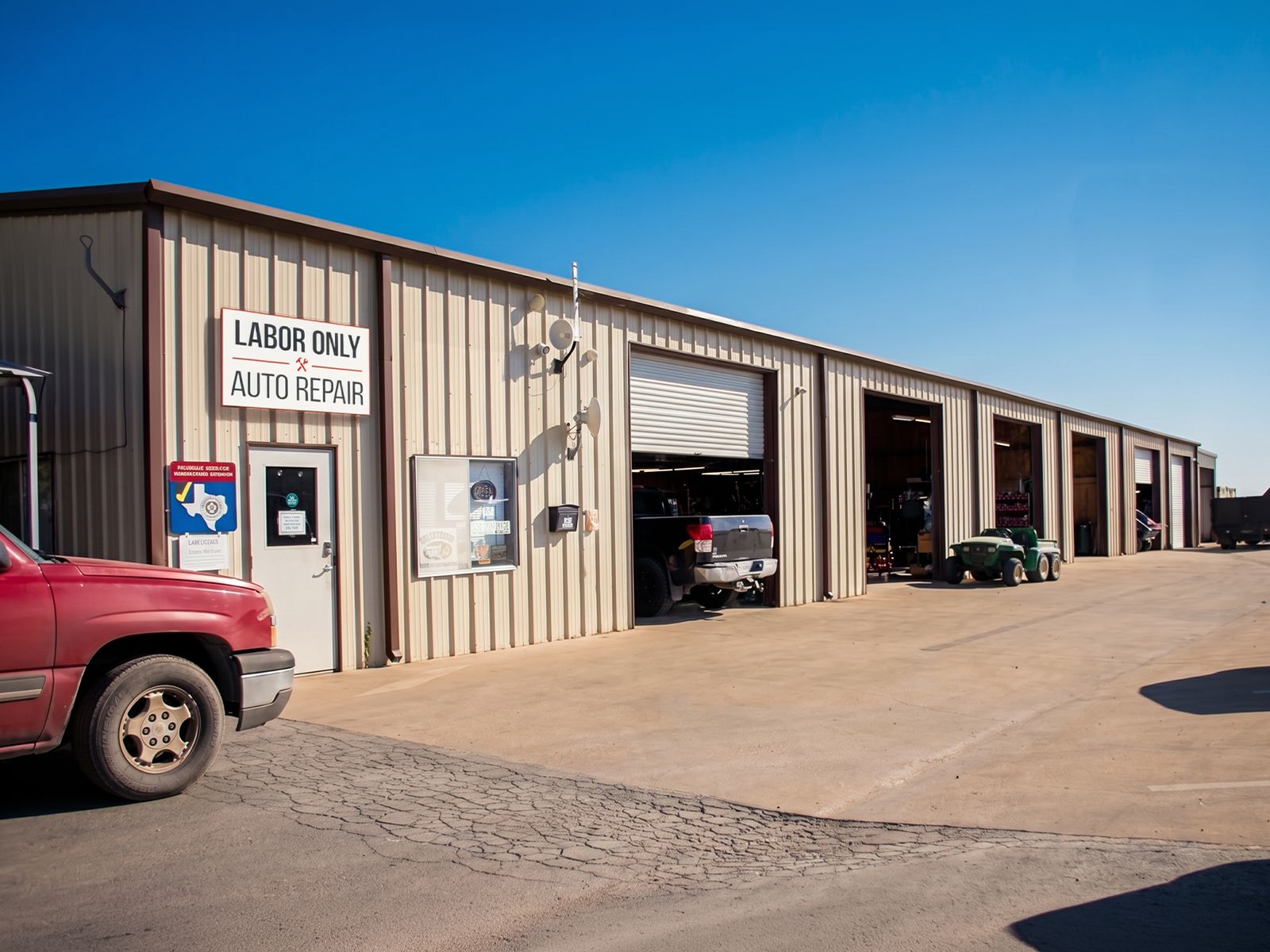 Best auto shop near me — Labor Only Auto Repair shop exterior in Hutto, TX